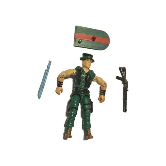 Vtg GI Joe Muskrat 1988 100% Complete Action Figure G.I. Joes 80s Hasbro Toy - Picture 1 of 2